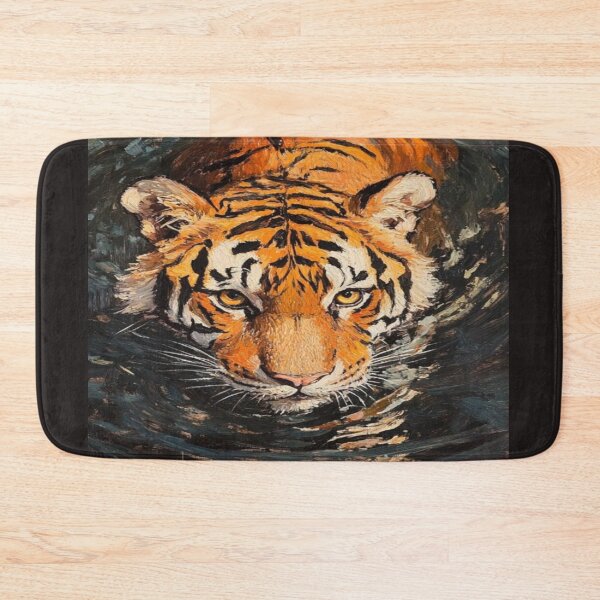 Item preview, Majestic Tiger Emerging From Water Artwork  designed and sold by NivyasArtistry.