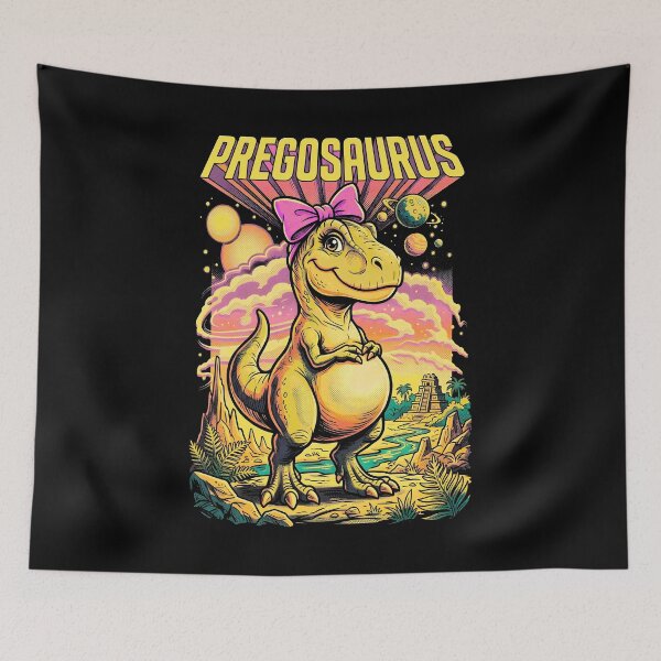 Item preview, Pregosaurus Pregnant Mom Cute Dinosaur Pregnancy Expecting designed and sold by GrandeDuc.