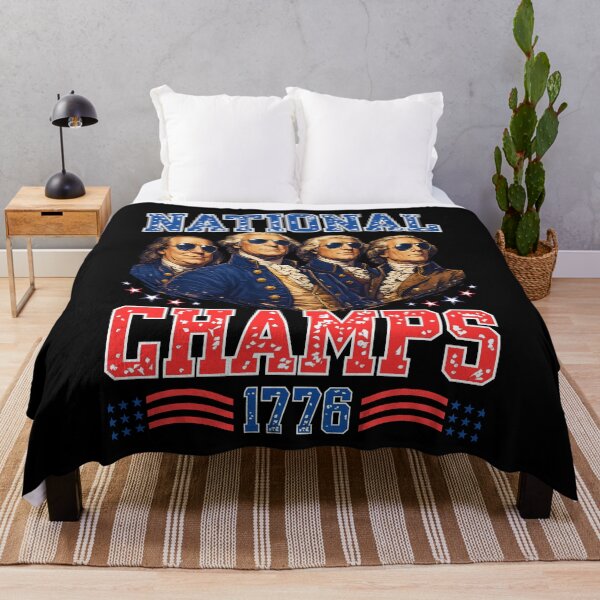 Item preview, 1776 National Champs Patriotic USA Vintage Independence Day T-Shirt designed and sold by Teetreasure2.