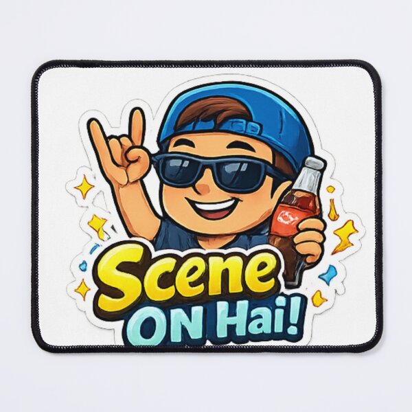 Item preview, Seen On Funny Attitude Sticker | Cool Gen Z Cartoon Sticker designed and sold by Jyotisima8929.