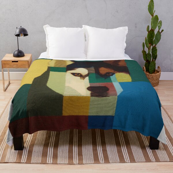 Item preview, Geometric Husky Portrait designed and sold by lautir.