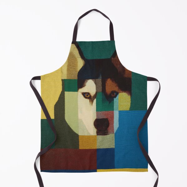 Item preview, Geometric Husky Portrait designed and sold by lautir.