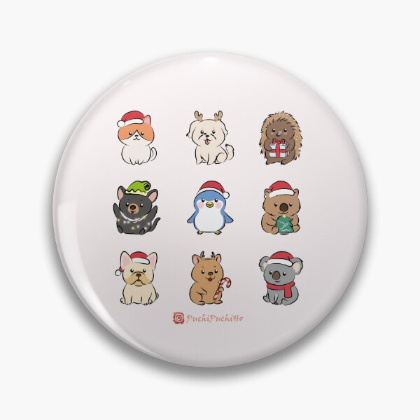 Item preview, Christmas Animals designed and sold by PuchiPuchiHo_Pet & Illustration Artist.