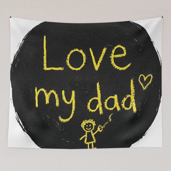 Item preview, I Love Dad designed and sold by Arbacus.