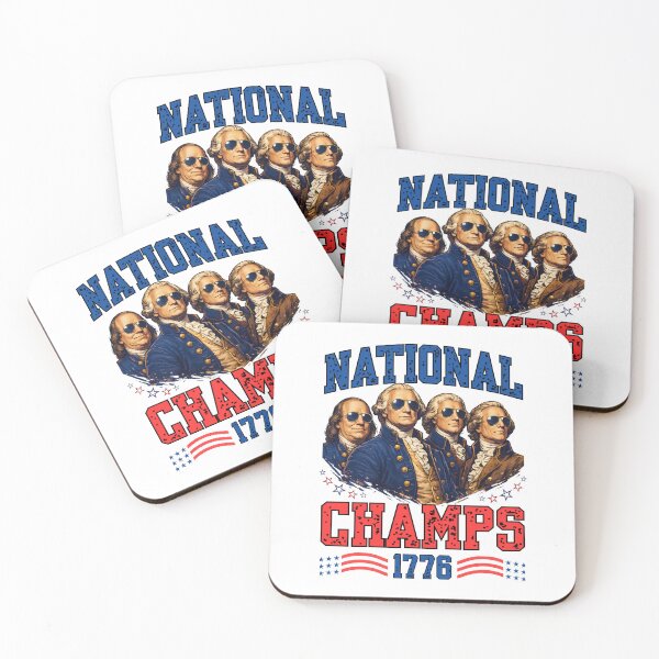 Item preview, 1776 National Champs Patriotic USA Vintage Independence Day T-Shirt designed and sold by Teetreasure2.