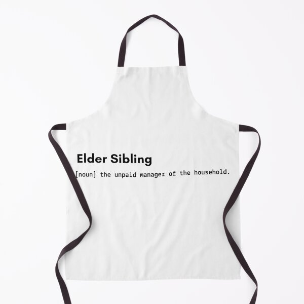 Item preview, Elder Sibling Definition | Funny Oldest Child Quote Design designed and sold by DreamForge Collections.