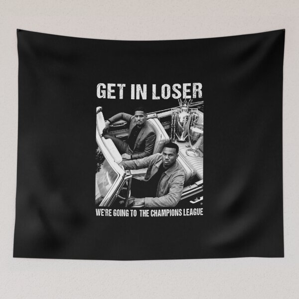 Item preview, Get In Loser, We're Going To Champions League- Gabi and Saliba- Arsenal Funny designed and sold by aridawstrusbbyg.