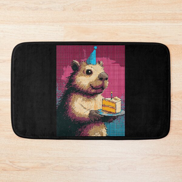 Item preview, Capybara Animal Gamer Birthday Party Design designed and sold by Littermin.