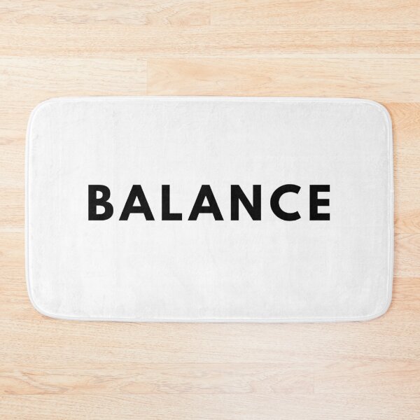 Item preview, BALANCE – Minimal Typography Design designed and sold by KleanGirlAesthetics.