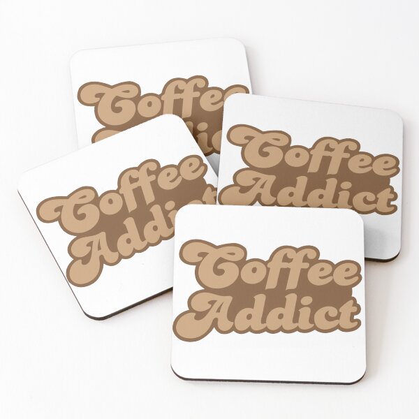 Item preview, Coffee Addict Sticker - Fun Sticker for Coffee Lovers designed and sold by 808 Design.
