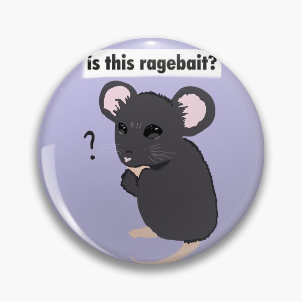 Item preview, Is this ragebait  cute rat shirt designed and sold by MysticRacoon6.