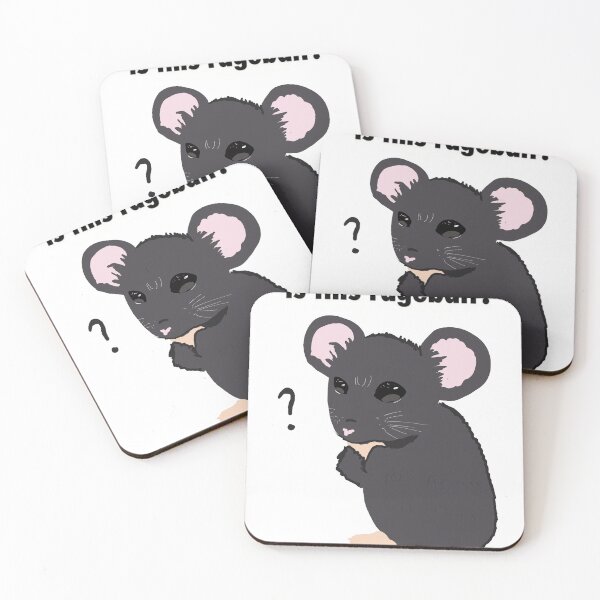 Item preview, Is this ragebait  cute rat shirt designed and sold by MysticRacoon6.