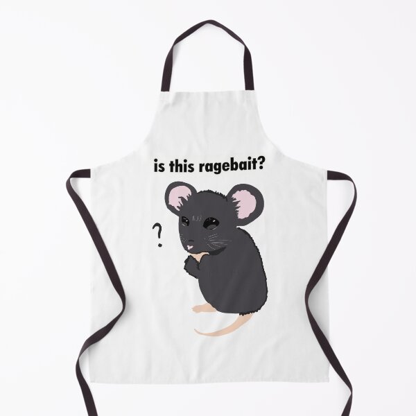 Item preview, Is this ragebait  cute rat shirt designed and sold by MysticRacoon6.