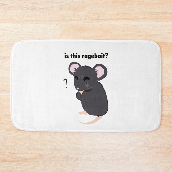 Item preview, Is this ragebait  cute rat shirt designed and sold by MysticRacoon6.