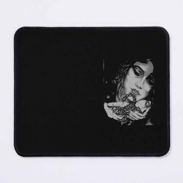 Item preview, Dark Gothic Scorpio Woman - Scorpion Fantasy Illustration designed and sold by Vesivariart.