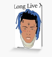XXXTENTACION - Long Live X - #LLX Greeting Card