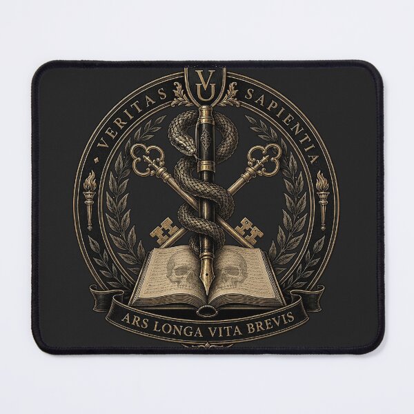 Item preview, Vintage Dark Academia Alchemy Emblem Graphic designed and sold by rygenr8.