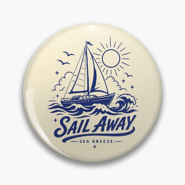 Item preview, Vintage Sail Away Sea Breeze designed and sold by 89shirts.