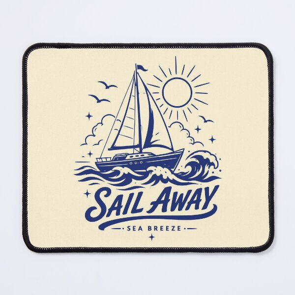 Item preview, Vintage Sail Away Sea Breeze designed and sold by 89shirts.