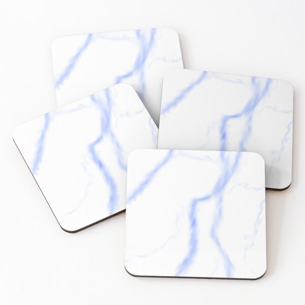 Item preview, White & Blue Marble Luxury | Minimalist Elegant Pattern designed and sold by FelicePatterns.