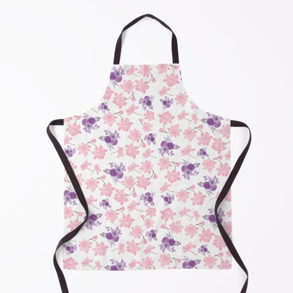 Item preview, Pink and violet flowers designed and sold by Keirramion.