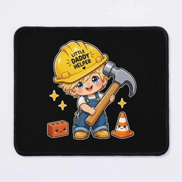 Item preview, Little Daddy Helper Builder | Cute Kawaii Blonde Toddler Construction Boy designed and sold by HiPatti.