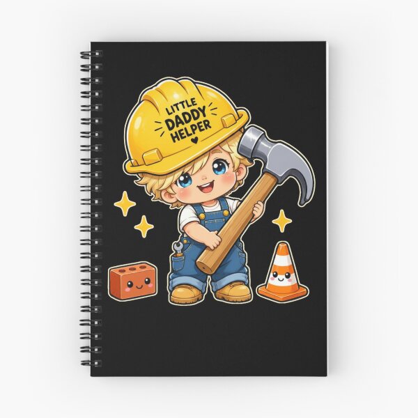 Item preview, Little Daddy Helper Builder | Cute Kawaii Blonde Toddler Construction Boy designed and sold by HiPatti.
