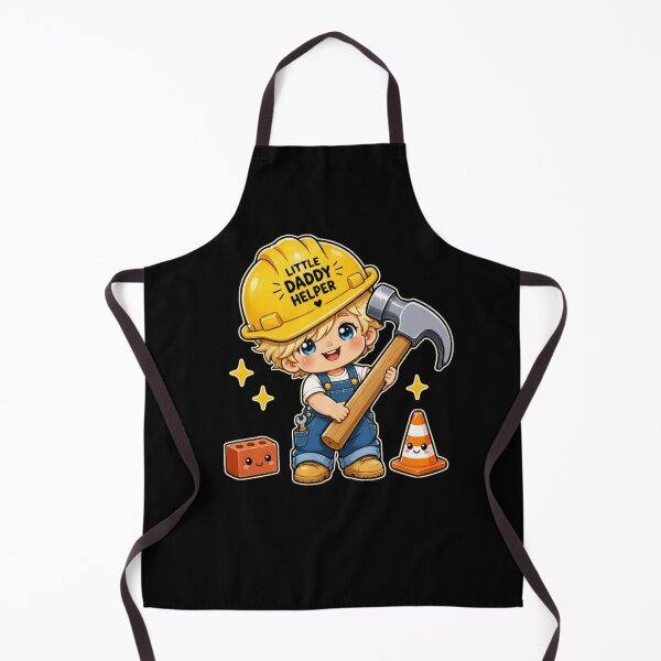 Item preview, Little Daddy Helper Builder | Cute Kawaii Blonde Toddler Construction Boy designed and sold by HiPatti.