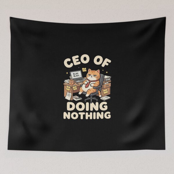 Item preview, CEO of Doing Nothing designed and sold by dudelinart.
