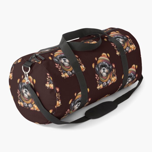 Item preview, Cute Autumn Shih Tzu Dog with Pumpkins and Leaves for Fall designed and sold by Cute & Sassy Custom Gifting Boutiques.
