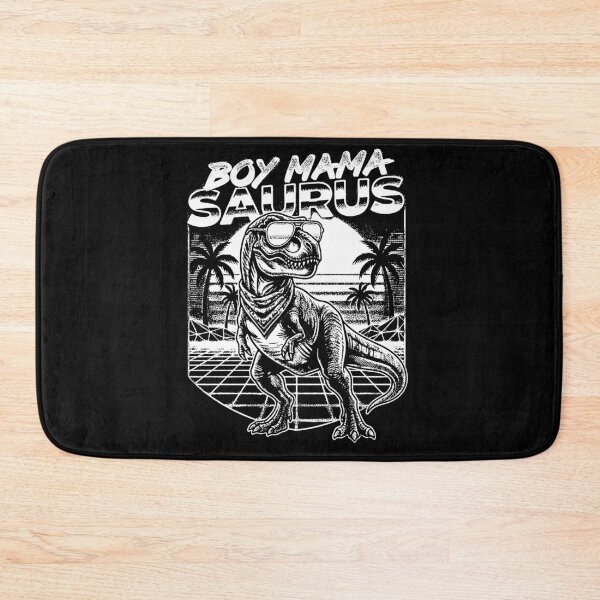 Item preview,  Boy Mama Saurus Black White Retro T-Rex Mom of Boys Vintage Dino designed and sold by graphixpolash.