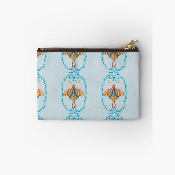 Item preview, Dreamy Cottagecore Floral Pattern | Colorful Boho Moth Art designed and sold by VirtuallyCreativ .