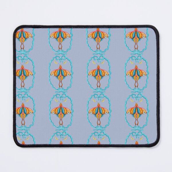 Item preview, Dreamy Cottagecore Floral Pattern | Colorful Boho Moth Art designed and sold by VirtuallyCreativ .