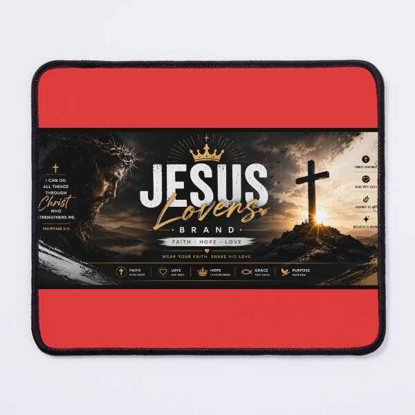 Item preview, Jesus lovers Christian Quote Design designed and sold by Jesusloverbrand.