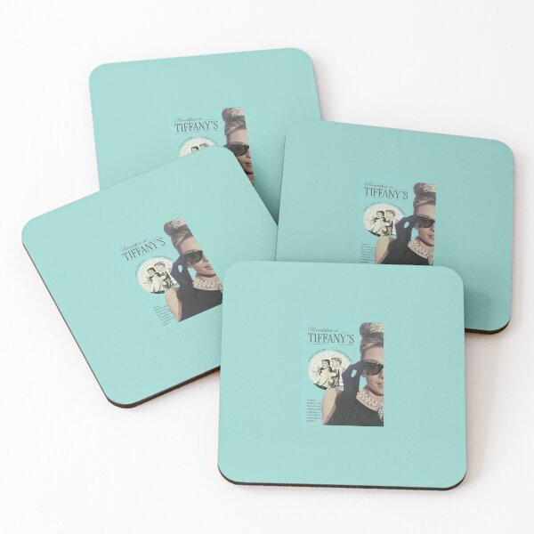 Item preview,  breakfast at tiffany's blue old hollywood poster designed and sold by Hi-Princess.