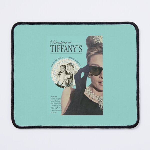 Item preview,  breakfast at tiffany's blue old hollywood poster designed and sold by Hi-Princess.