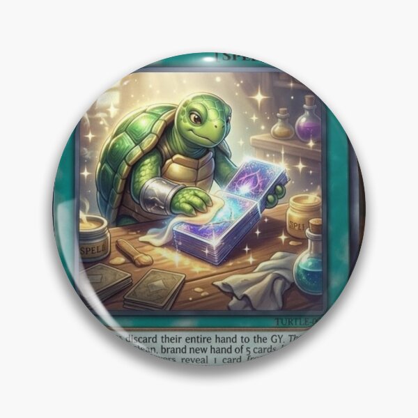 Item preview, Yu-Gi-Oh! Custom Trading Card: Double Turtle Wax designed and sold by Uniqueartai.