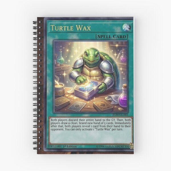 Item preview, Yu-Gi-Oh! Custom Trading Card: Double Turtle Wax designed and sold by Uniqueartai.