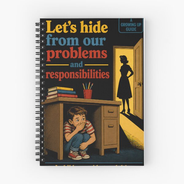 Item preview, Let's hide from our problems and responsibilities designed and sold by LgndryPhoenix.