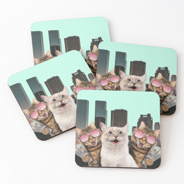 Item preview, Kitties in the City With the Hundo Bills designed and sold by CashOutLater Co..