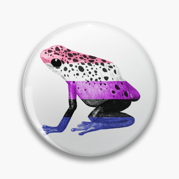 Item preview, Pride Frog-Genderfluid designed and sold by DoodleSnake58.