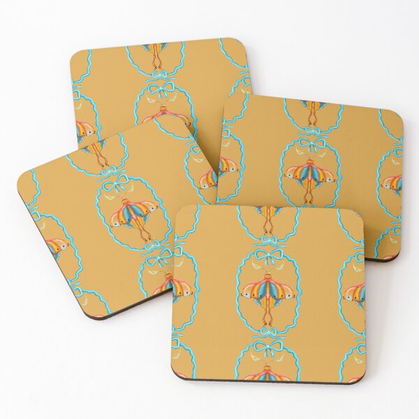 Item preview, Dreamy Cottagecore Floral Pattern | Colorful Boho Moth Art designed and sold by VirtuallyCreativ .