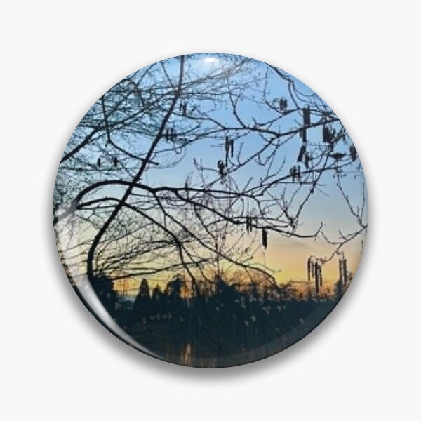 Item preview, Priory Park Lake Reigate Surrey England Woodland At Sunset designed and sold by ThatSurreyLife.