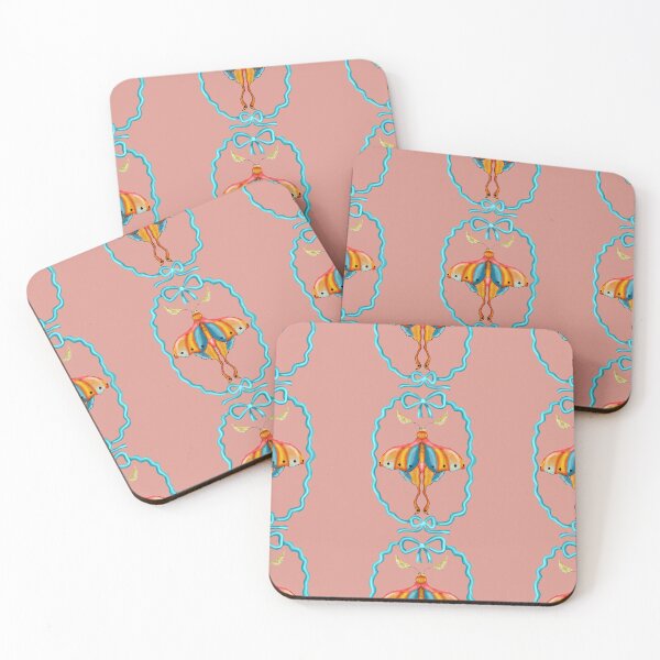 Item preview, Dreamy Cottagecore Floral Pattern | Colorful Boho Moth Art designed and sold by VirtuallyCreativ .