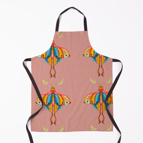 Item preview, Dreamy Cottagecore Floral Pattern | Colorful Boho Moth Art designed and sold by VirtuallyCreativ .