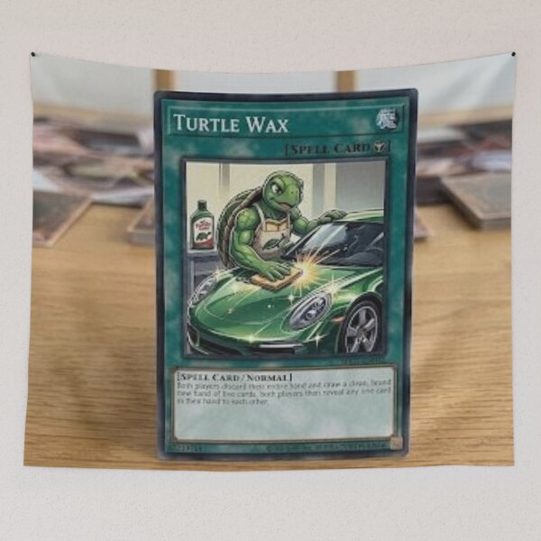 Item preview, Yu-Gi-Oh! Custom Spell Trading Card: Turtle Wax, Other Variation designed and sold by Uniqueartai.