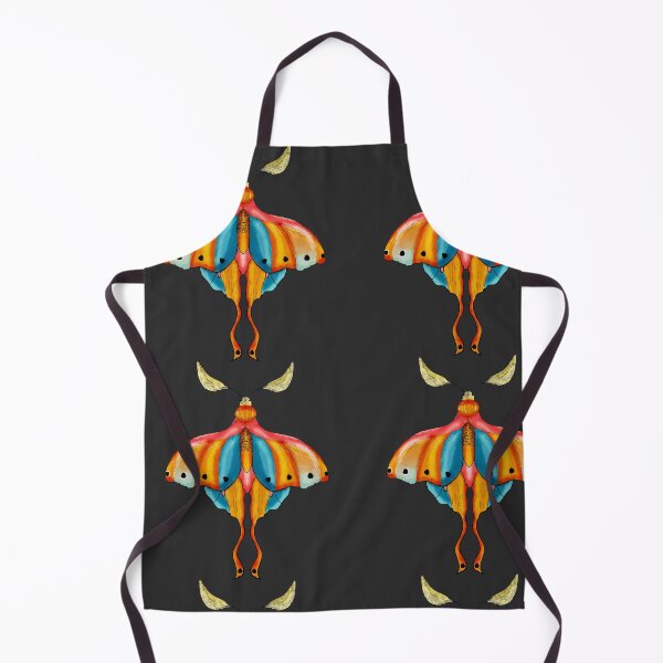 Item preview,  Dreamy Cottagecore Floral Pattern | Colorful Boho Moth Art designed and sold by VirtuallyCreativ .