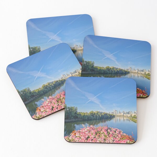 Item preview, Seine river and  La Defense view designed and sold by psychoshadow.
