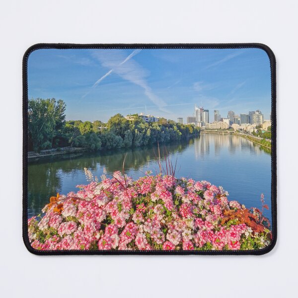 Item preview, Seine river and La Defense view designed and sold by psychoshadow.