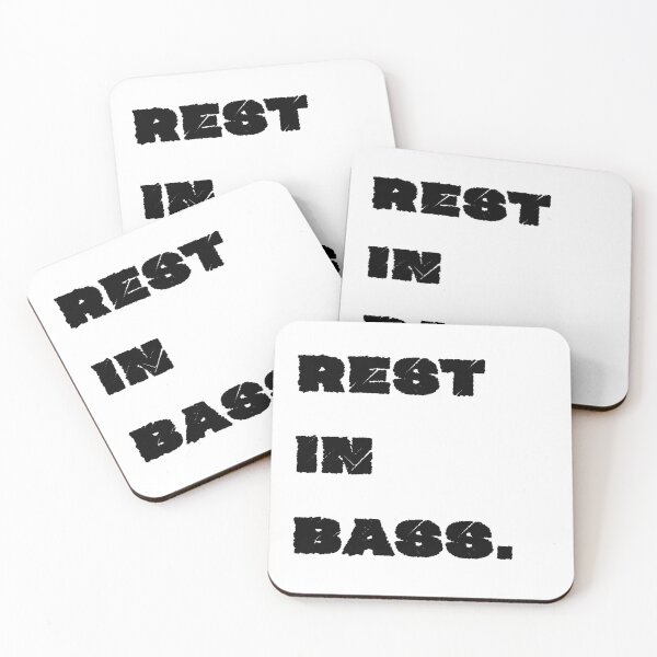 Item preview, REST IN BASS. designed and sold by ProdByRTHA.